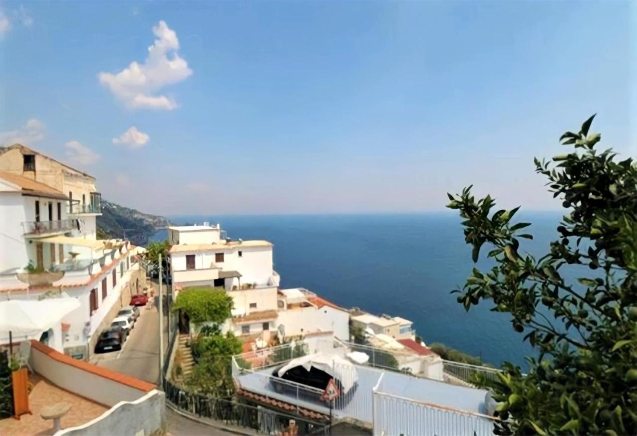 Terrazza Di Rosa - Sea View Villa Praiano Luaran gambar